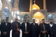 Photos: Head of Georgia’s Muslim Administration visits Hazrat Masoumeh Holy Shrine
