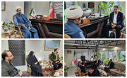 ABNA’s CEO Meets President of AhlulBayt (a.s.) International University,
