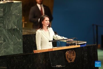 UNGA President Baerbock urges decisive action on Palestine after 78 years of deadlock