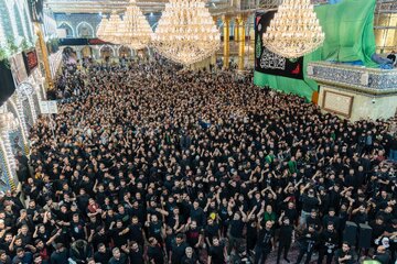 تقرير مصور/ إحياء ذكرى وفاة السيدة أم البنين (عليها السلام) في مرقد أبي الفضل العباس (عليه السلام)