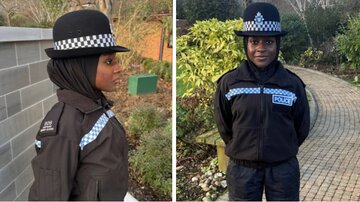 انگلیس؛ طراحی حجاب اسلامی برای افسران زن مسلمان حین انجام مأموریت