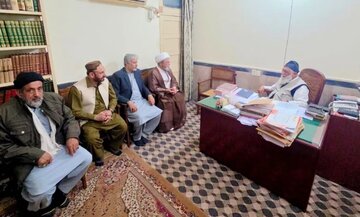 علامہ شبیر میثمی کی آیت اللہ حافظ ریاض نجفی سے اہم ملاقات، نصابِ مدارس اور قومی مسائل پر تبادلہ خیال