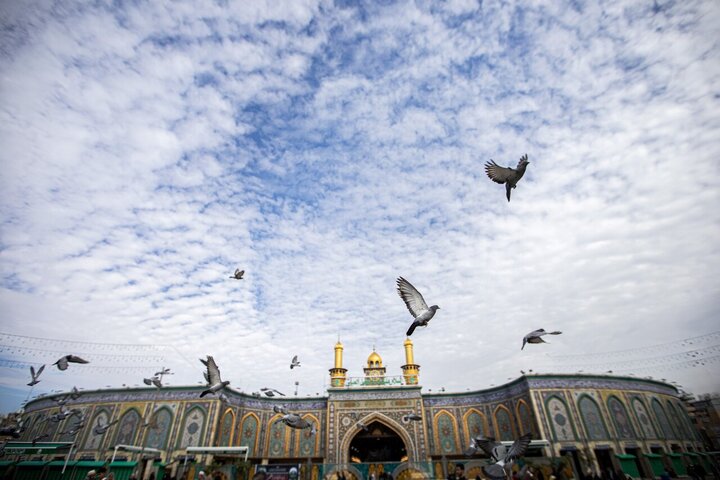 تقرير مصور/ مشاهد من السماء مدينة كربلاء المقدسة..حرم أبي الفضل العباس (ع)