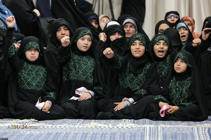 Photos: Imam Khamenei receives thousands of women from throughout country