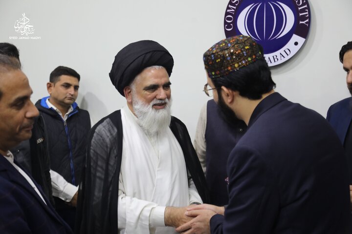 H.I ဆယက်ဒ် ဂျဝါဒ် နကဝီ သည် COMSATS  တက္ကသိုလ် တွင် ကျင်းပသော  စီရသ်သွန်နဘီ (ဆွ) ညီလာခံသို့ တက်ရောက် ။ ။ Photos