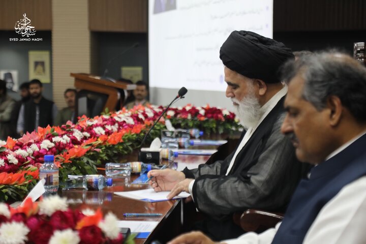 H.I ဆယက်ဒ် ဂျဝါဒ် နကဝီ သည် COMSATS  တက္ကသိုလ် တွင် ကျင်းပသော  စီရသ်သွန်နဘီ (ဆွ) ညီလာခံသို့ တက်ရောက် ။ ။ Photos