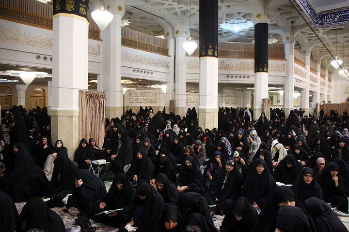 Photos: Demise anniversary of Hazrat Umm ul-Banin marked at Hazrat Masoumeh holy shrine