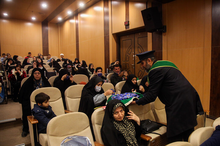 Photos: Honoring people with disabilities in Qom with presence of servants of Hazrat Fatima Masoumeh’s Shrine