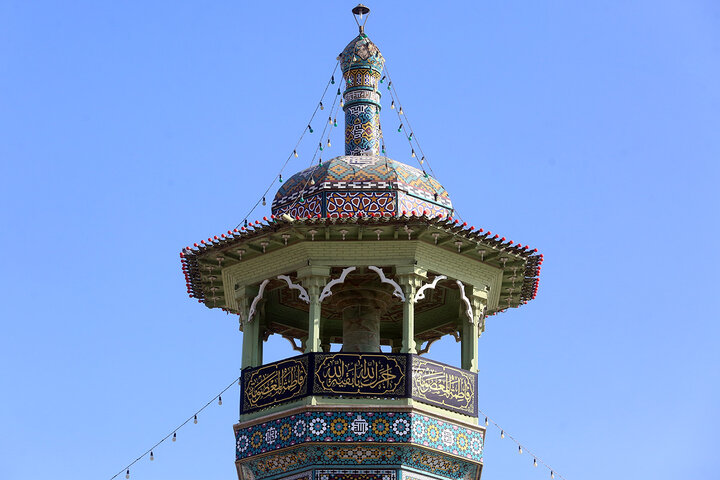 Photos: Lady Fatima Masoumeh Shrine covered in black for mourning of Hazrat Umm al-Banin