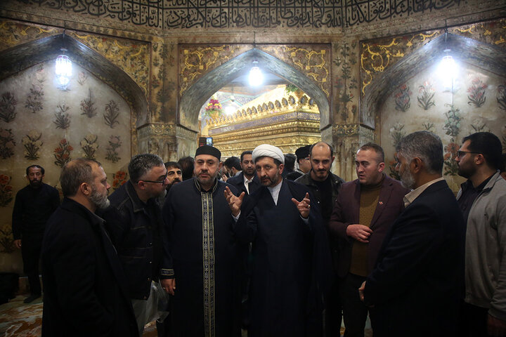 Photos: Head of Georgia’s Muslim Administration visits Hazrat Masoumeh Holy Shrine