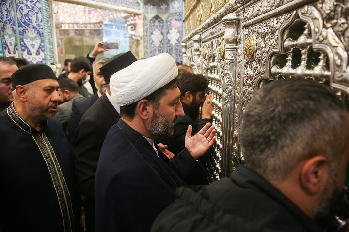 Photos: Head of Georgia’s Muslim Administration visits Hazrat Masoumeh Holy Shrine