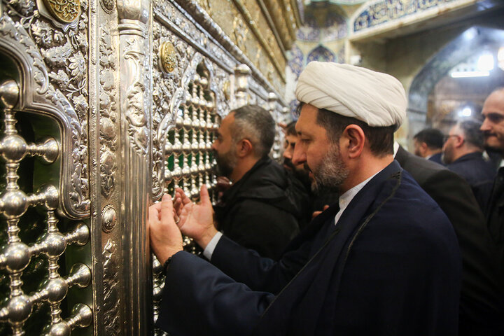 Photos: Head of Georgia’s Muslim Administration visits Hazrat Masoumeh Holy Shrine