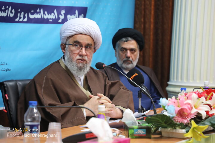 مراسم گرامیداشت روز دانشجو با حضور و سخنرانی آیت‌الله رمضانی