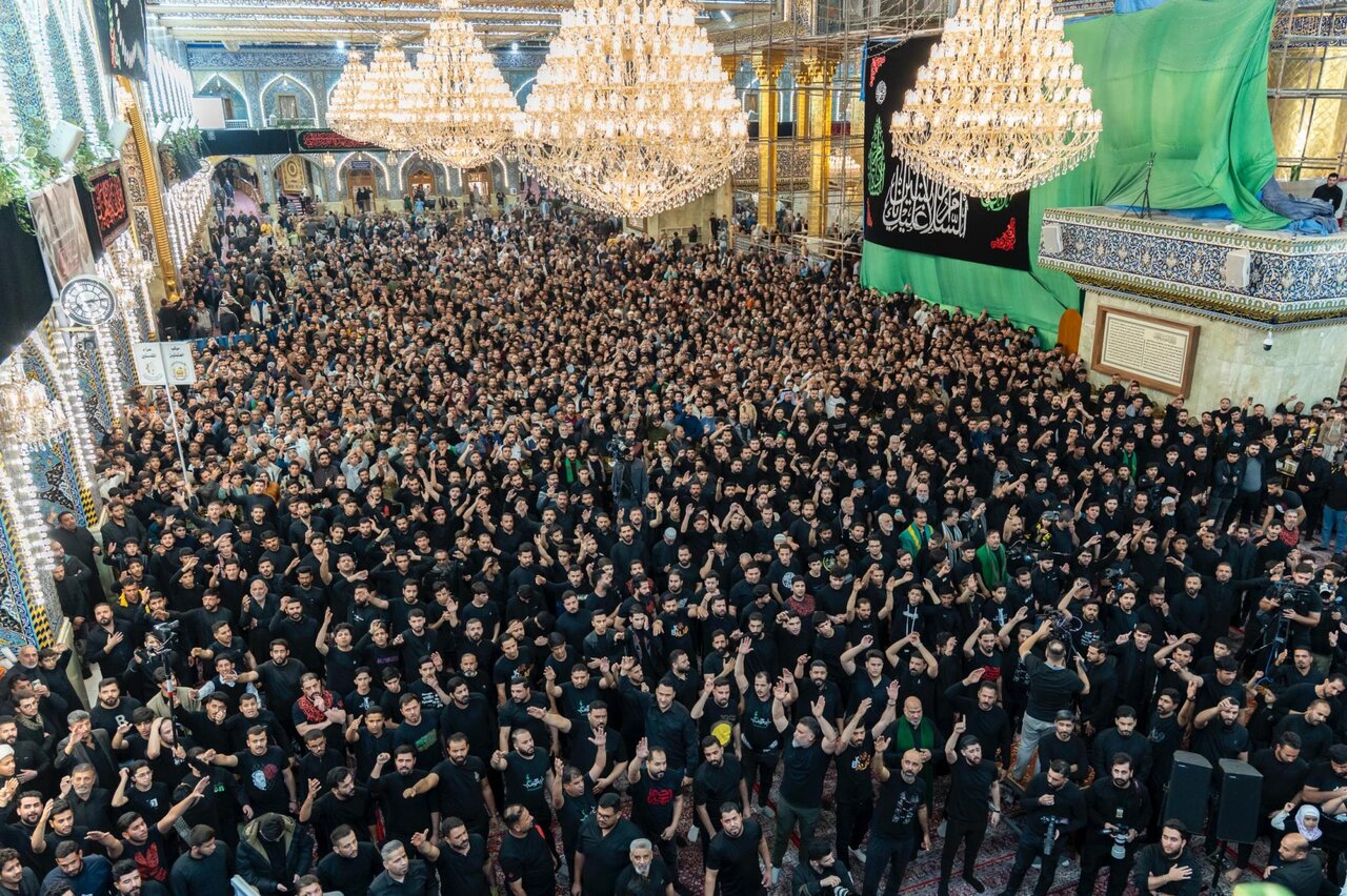 تقرير مصور/ إحياء ذكرى وفاة السيدة أم البنين (عليها السلام) في مرقد أبي الفضل العباس (عليه السلام)