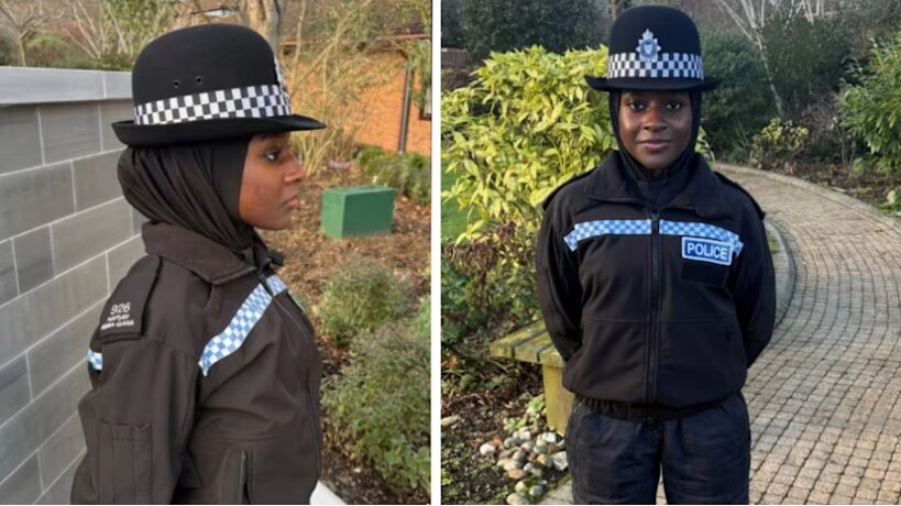 برطانیہ: مسلمان خواتین پولیس افسران کے لیے اسلامی حجاب کا خصوصی ڈیزائن متعارف