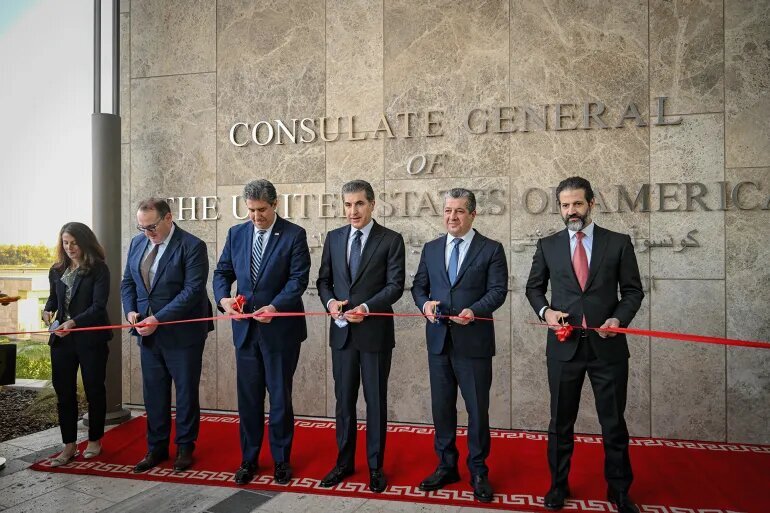 Amerika Serikat Resmikan Konsulat Terbesar di Dunia di Erbil, Kirim Sinyal Politik ke Kawasan