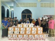 ထိုင်းနိုင်ငံ တွင်ရေဘေး ဒုက္ခသည်များ အား ဂျာမေအသိုလ်မွတ်စ်သဖွာ (ဆွ) အလ်အာလေမီယဟ် မှ တတ်နိုင်သလောက် အကူအညီပေး    ။ ။ Photos