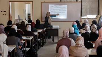 ধ্বংসস্তুপের মধ্যেই গাজার বিশ্ববিদ্যালয়ে ক্লাস শুরু।