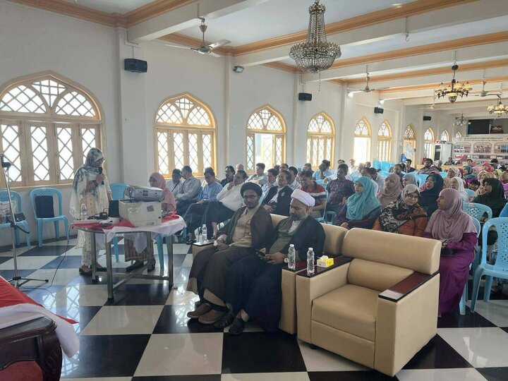 تقرير مصور/ منظمة شيعية تعقد ندوة بعنوان "إدارة النزاع والحلول السلمية" في ميانمار