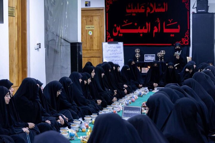 تقرير مصور/ إقامة مجلس عزاء سنوي بمناسبة وفاة السيدة أمّ البنين (ع) بكربلاء