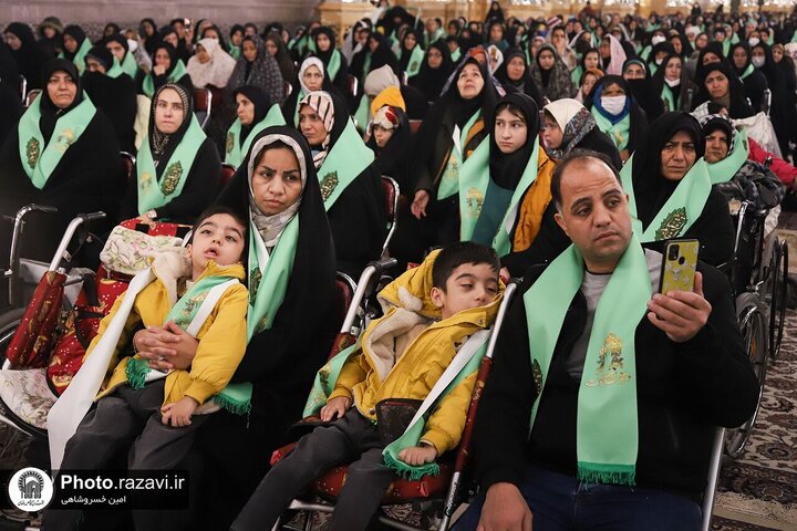 Informe fotográfico | Peregrinaje de peregrinos con discapacidades al Santuario Sagrado del Imam Reza (la paz sea con él)