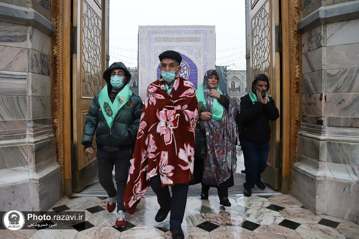 Informe fotográfico | Peregrinaje de peregrinos con discapacidades al Santuario Sagrado del Imam Reza (la paz sea con él)