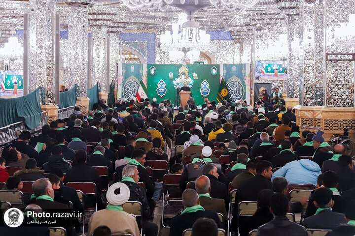 Informe fotográfico | Peregrinaje de peregrinos con discapacidades al Santuario Sagrado del Imam Reza (la paz sea con él)