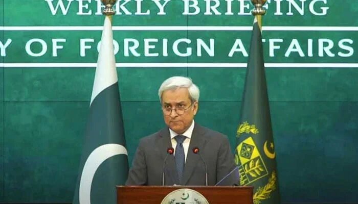 اسرائیل کے ساتھ کسی قسم کا تعاون نہیں ہو رہا:پاکستان