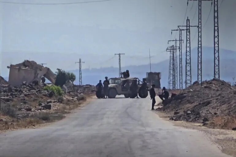 اسرائیلی توپ خانے کا حملہ، درعا اور قنیطرہ کے دیہی علاقوں کو نشانہ بنایا