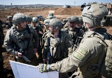 مناورات للكيان الصهيوني في جنوب سوريا