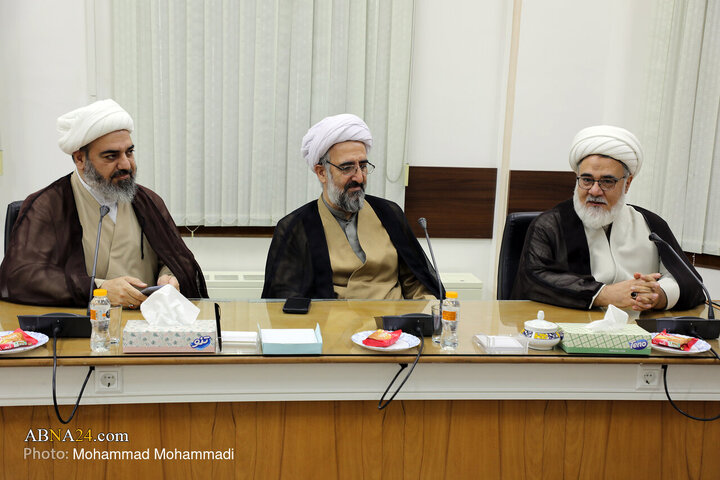 دیدار اعضای مرکز تحقیقات اسلامی مجلس شورای اسلامی با آیت‌الله رمضانی