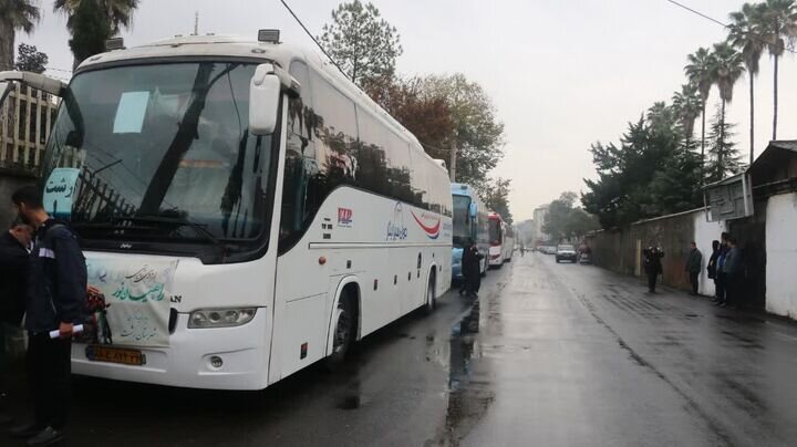 اعزام ۱۶۰ دانش آموز پسر سپاه ناحیه مرکزی رشت به راهیان نور