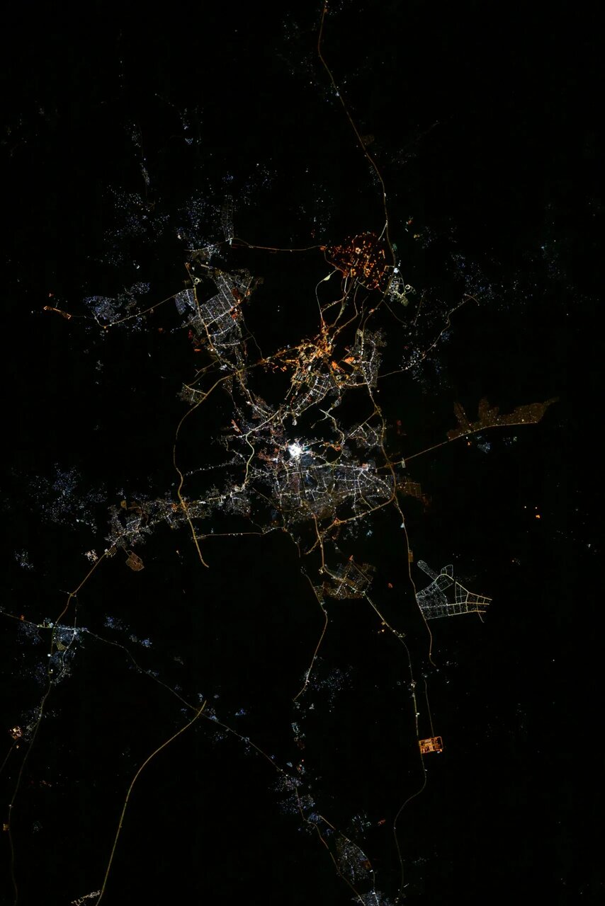 فضانورد ناسا با عکسی خیرهکننده، کعبه را از فضا نشان داد + عکس