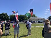 Photos: Solidarity rally with Gaza in Mangere, South Auckland