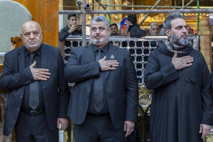 تقرير مصور/ خَدَم العتبتين المقدستين يُحيون ذكرى وفاة السيدة أم البنين (عليها السلام)