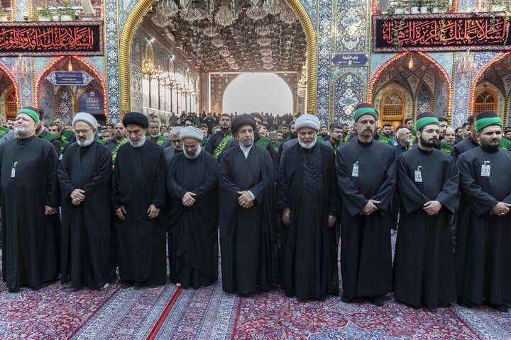 تقرير مصور/ خَدَم العتبتين المقدستين يُحيون ذكرى وفاة السيدة أم البنين (عليها السلام)