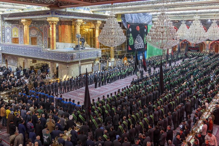 تقرير مصور/ خَدَم العتبتين المقدستين يُحيون ذكرى وفاة السيدة أم البنين (عليها السلام)