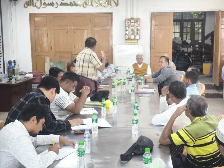 မန္တလေးမြို့ အေးရိပ်ငြိမ် မွတ်စ်လင်မ် ကဘရ်စတန် ဥယျာဉ်တော် အုပ်ချုပ်မှုကော်မတီ၏ ၁၉ ကြိမ်မြောက် အစည်း အဝေး။ ။ Photos