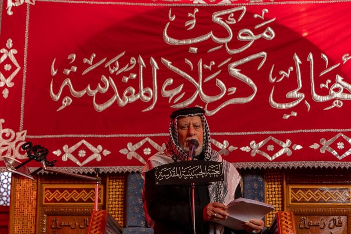 تقرير مصور/ مشاركة واسعة بتشييع رمزي لنعش السيدة أم البنين (عليها السلام) في كربلاء