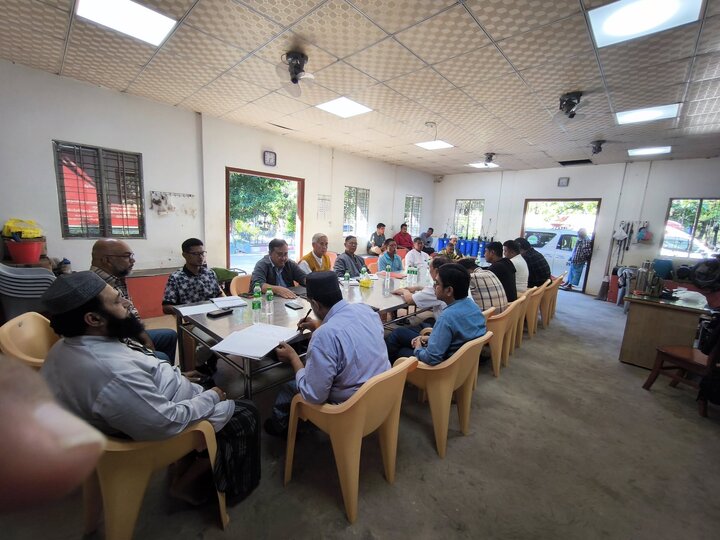 မန္တလေးမြို့ အေးရိပ်ငြိမ် မွတ်စ်လင်မ် ကဘရ်စတန် ဥယျာဉ်တော် အုပ်ချုပ်မှုကော်မတီ၏ ၁၉ ကြိမ်မြောက် အစည်း အဝေး။ ။ Photos