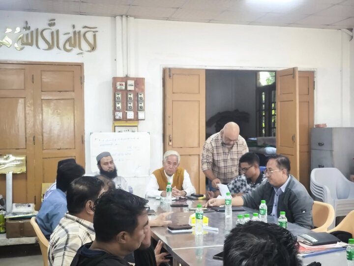 မန္တလေးမြို့ အေးရိပ်ငြိမ် မွတ်စ်လင်မ် ကဘရ်စတန် ဥယျာဉ်တော် အုပ်ချုပ်မှုကော်မတီ၏ ၁၉ ကြိမ်မြောက် အစည်း အဝေး။ ။ Photos