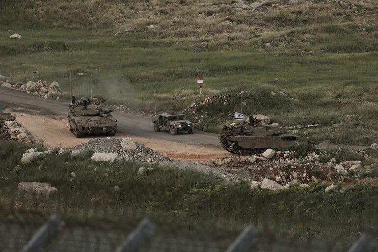 ज़ायोनी सेना ने जबल अल-शेख और शेबा फार्म्स में सैन्य अभ्यास शुरू किया  