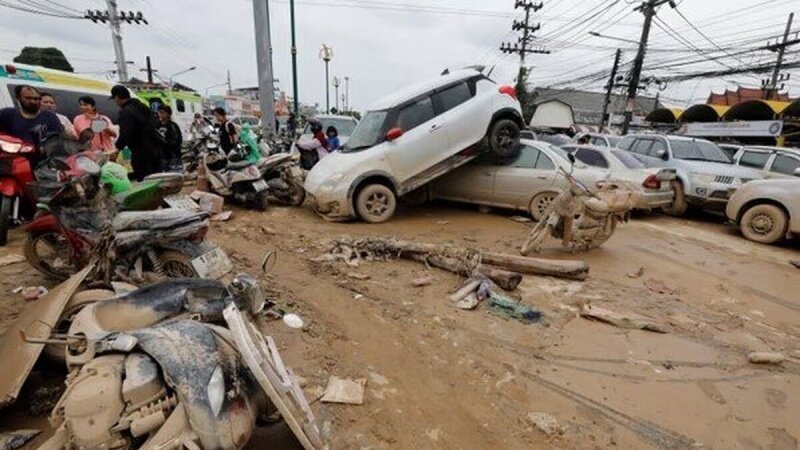 Hejmara kuştiyên lehiyê li Endonezyayê ji 900 kesî derbas bû