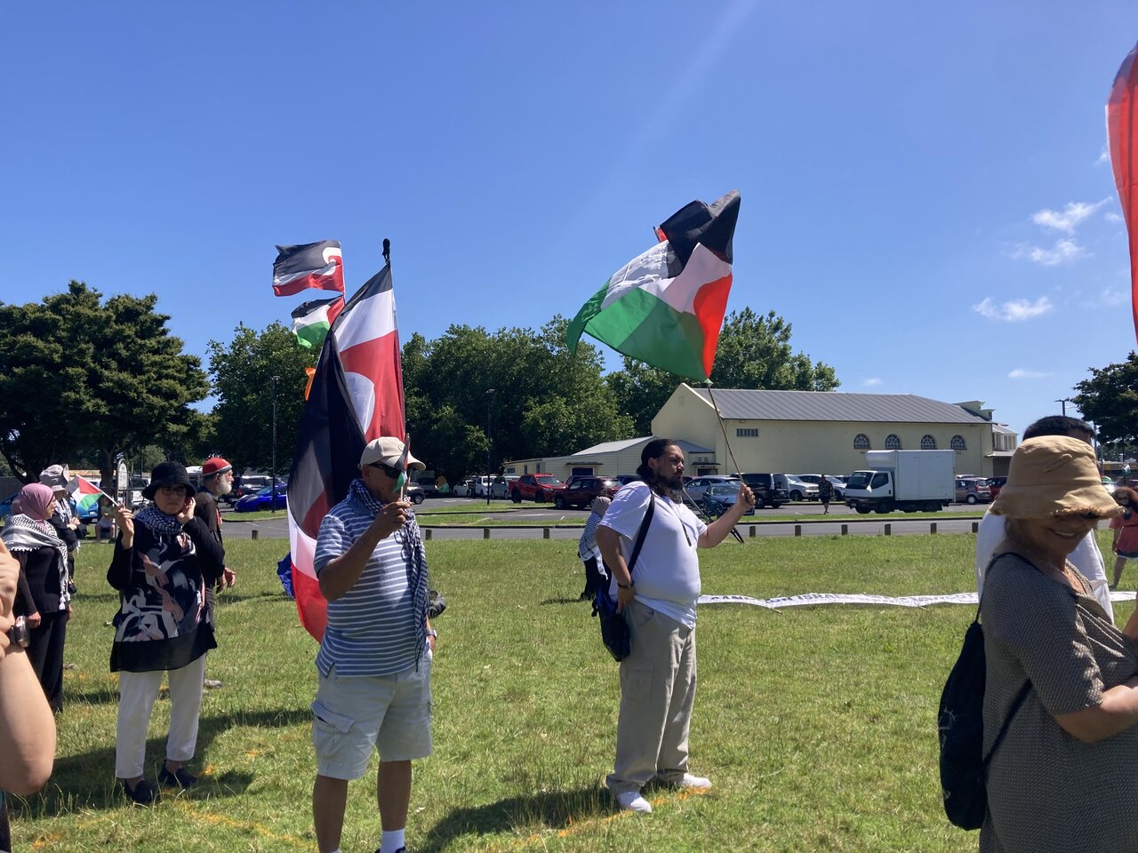 Photos: Solidarity rally with Gaza in Mangere, South Auckland