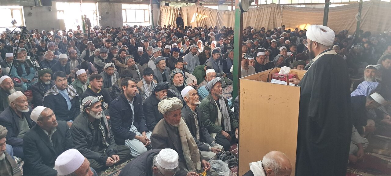 خطیب نماز جمعه شیعیان غرب کابل: اخوت دینی ضامن جامعه آرمانی و مدینه فاضله اسلامی است