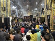 تصویری رپورٹ| لکھنو میں حضرت ام البنین کی وفات کی مناسبت سے مجلس عزا کا انعقاد کیا گیا