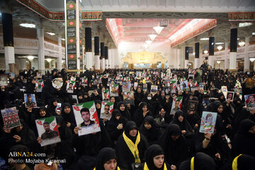 تقرير مصور/ مراسم الوطنية بعنوان "بهاء التضحية" لتكريم أمهات وزوجات الشهداء في حرم السيدة المعصومة (ع)