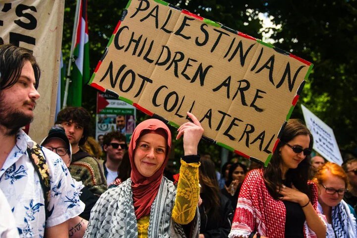 تظاهرة حاشدة في ملبورن الأسترالية دعماً لـ فلسطين و غزة