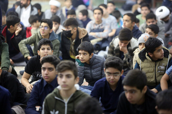 تقرير مصور/ مراسم عزاء الشباب الفاطميين بذكرى السيدة أم البنين (ع) بمدينة قم