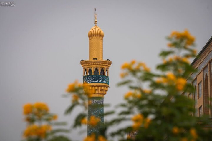 آذین‌بندی حرم نورانی علوی به مناسبت میلاد بانوی دو عالم